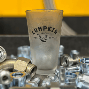 Lumpkin Up & Runnin' Pint Glass